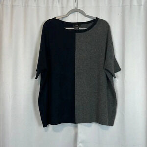 SUTTON STUDIO 100% Cashmere Boxy Pullover Sweater Size S/M